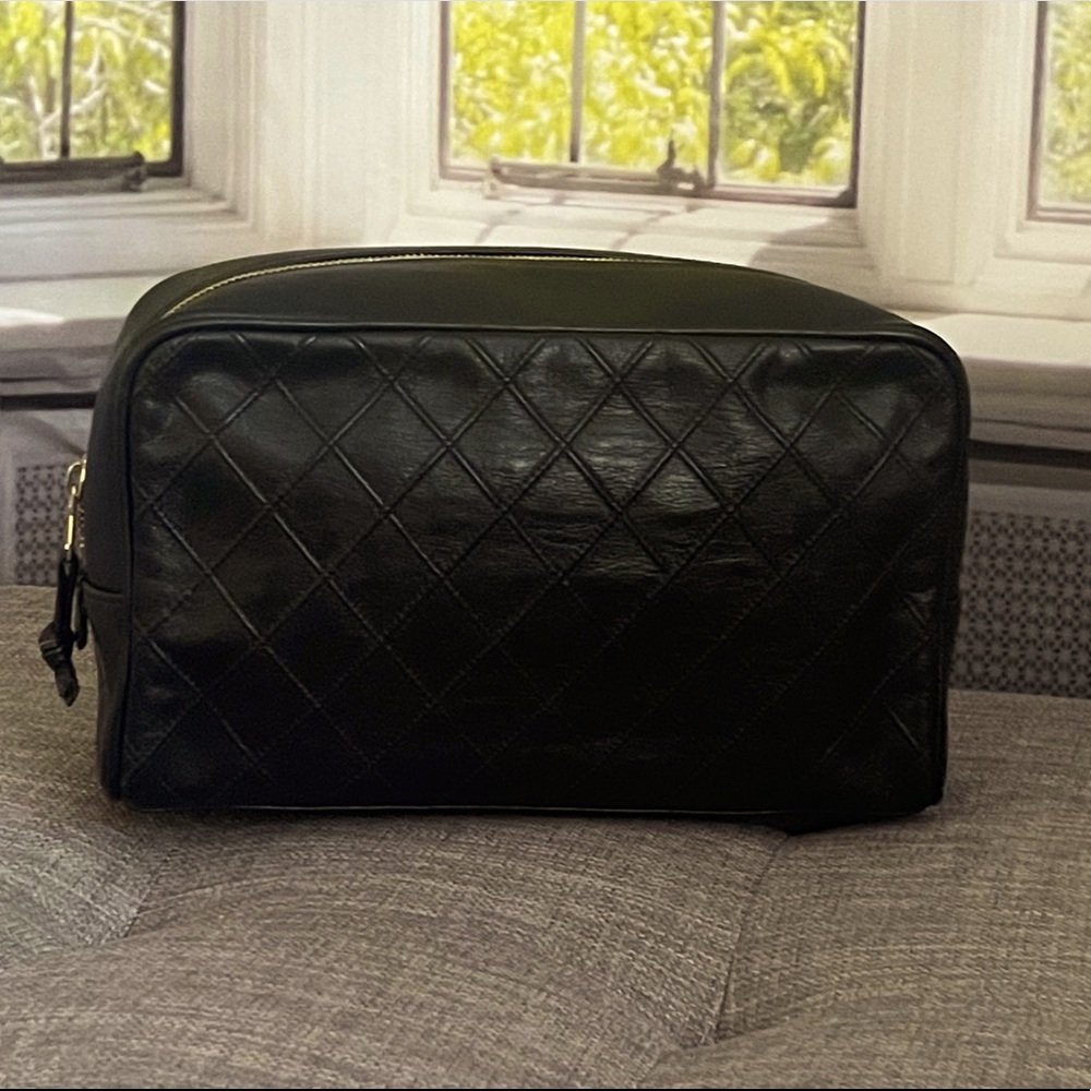 CHANEL Cosmetic Pouch/Cosmetic Bag/Cosmetic Case